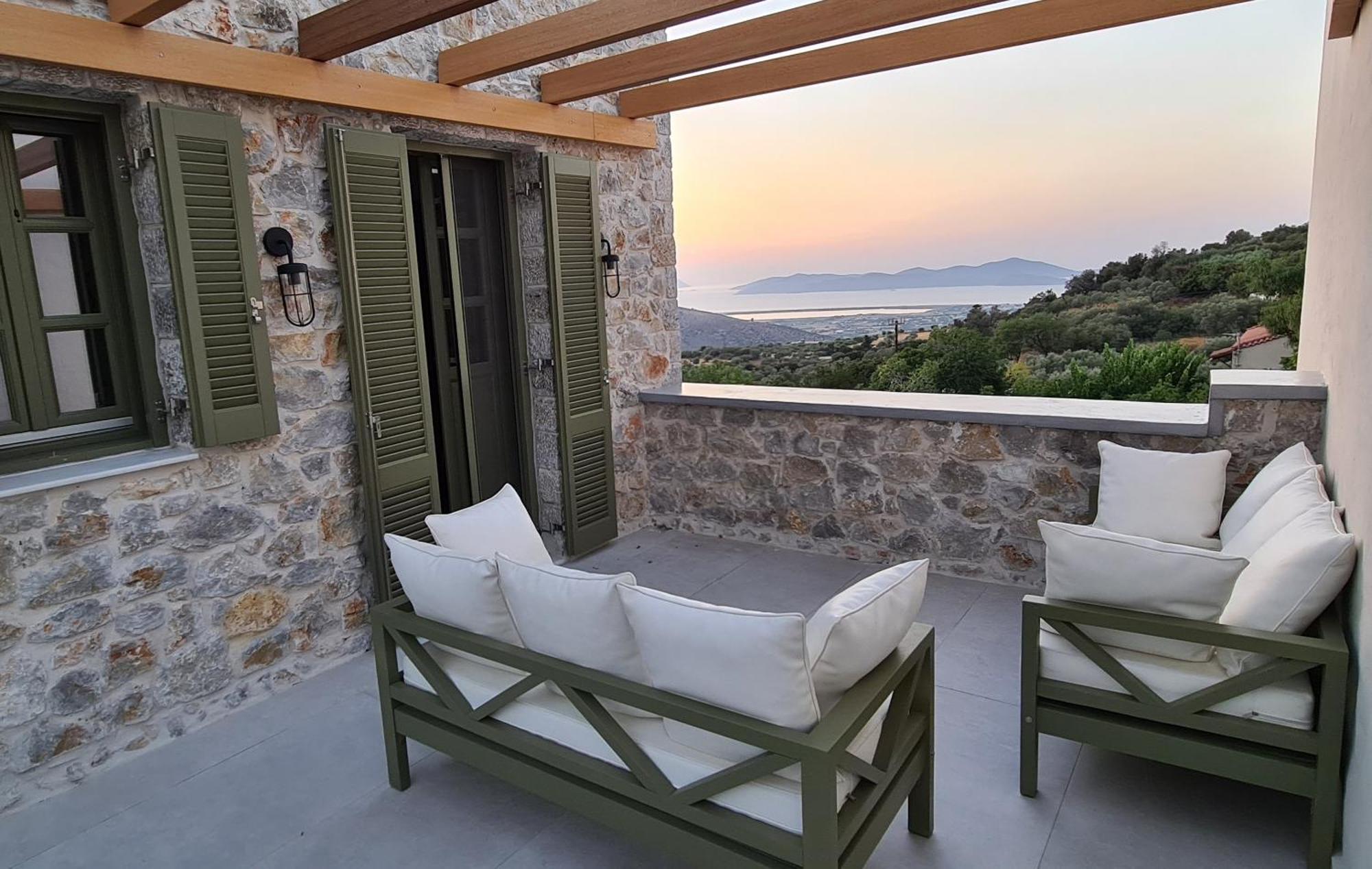 Villa Rosa - Luxury Villas With Panoramic Views Lagoudi Zia Екстер'єр фото