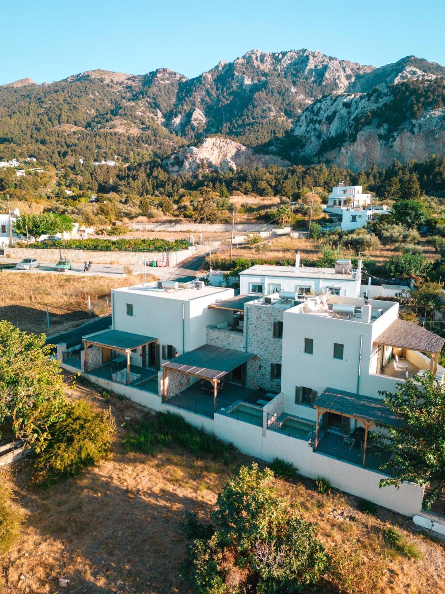 Villa Rosa - Luxury Villas With Panoramic Views Lagoudi Zia Екстер'єр фото