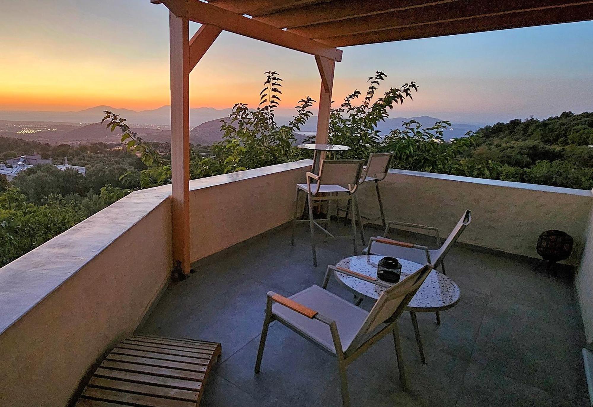 Villa Rosa - Luxury Villas With Panoramic Views Lagoudi Zia Екстер'єр фото